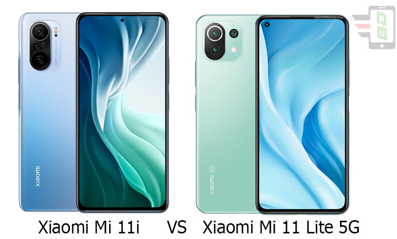 Xiaomi Mi 11i VS Xiaomi Mi 11 Lite 5G