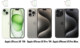 Apple iPhone 15 VS Apple iPhone 15 Pro VS Apple iPhone 15 Pro Max